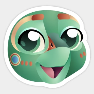 Eddy Turtle - Spirit Rangers Sticker